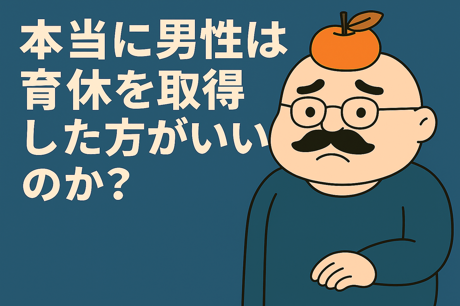 「本当に男性は育休を取得した方がいいのか？」に経験者が正直に答えます。理想論は言いません。